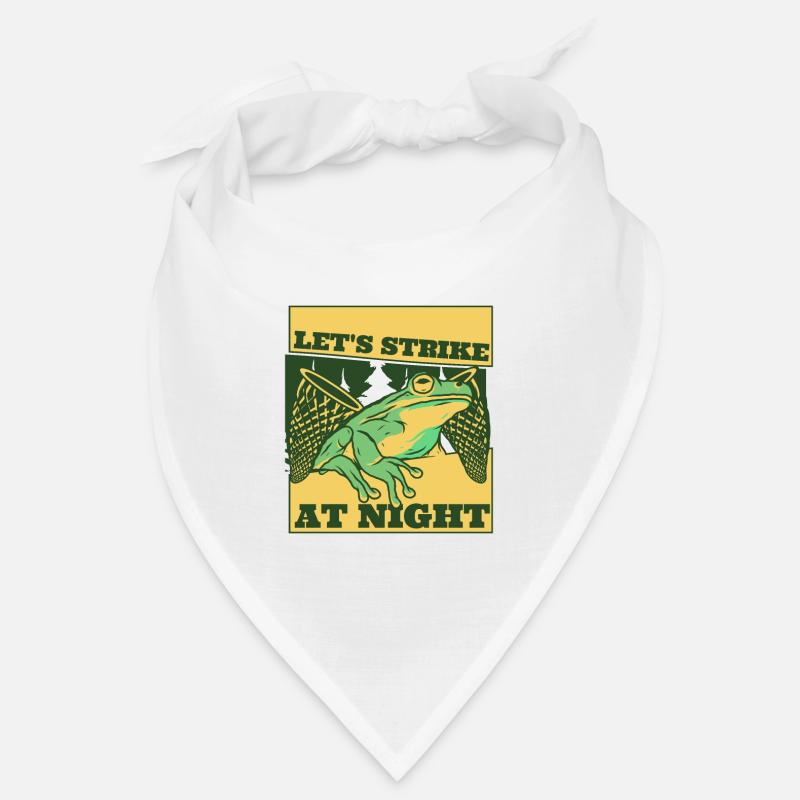 Let's Strike At Night Toad Tadpole Frog Bandana