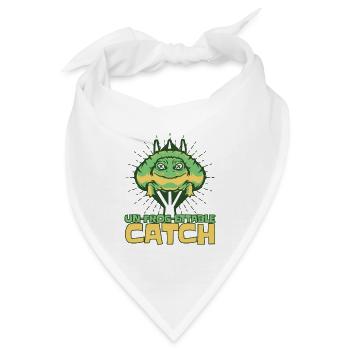 Un Frog Ettable Catch Kaulquappe Laubfrosch - Bandana - Weiß - Vorne