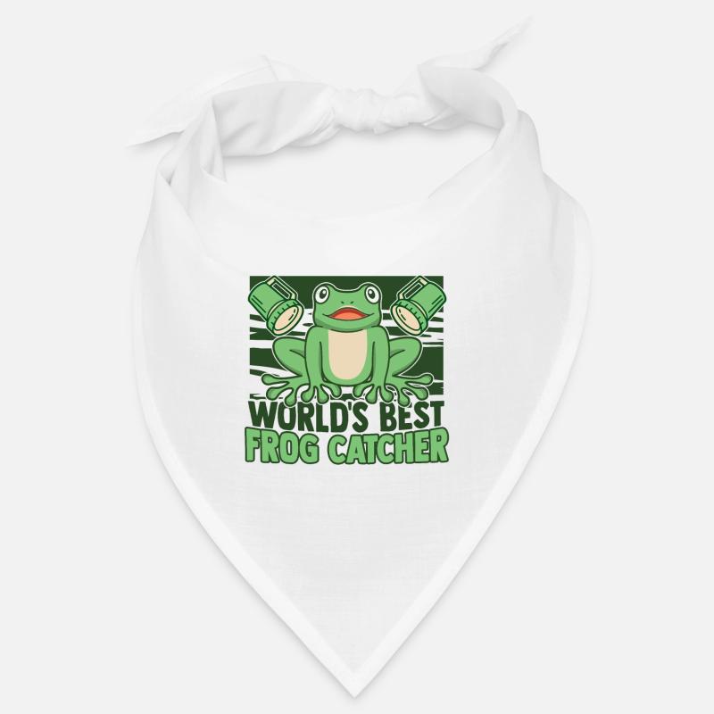 World's Best Frog Catcher Toad Tadpole Frog Bandana