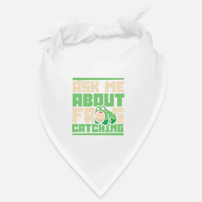 Ask Me About Frog Catching Tadpole Toad Bandana