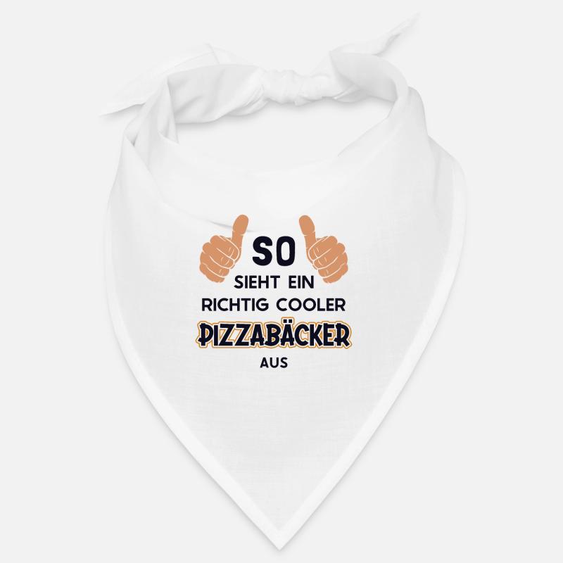 So sieht ein cooler Pizzabäcker aus Pizza Bandana