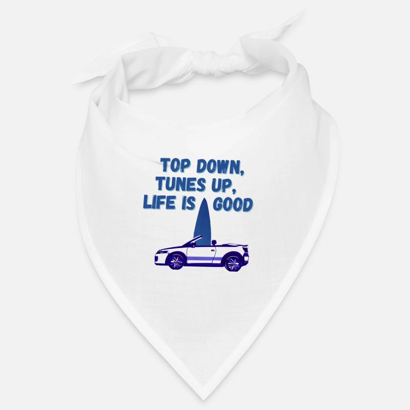Lustiger Spruch Cabriolet Fahrer Englisch Cabrio Bandana