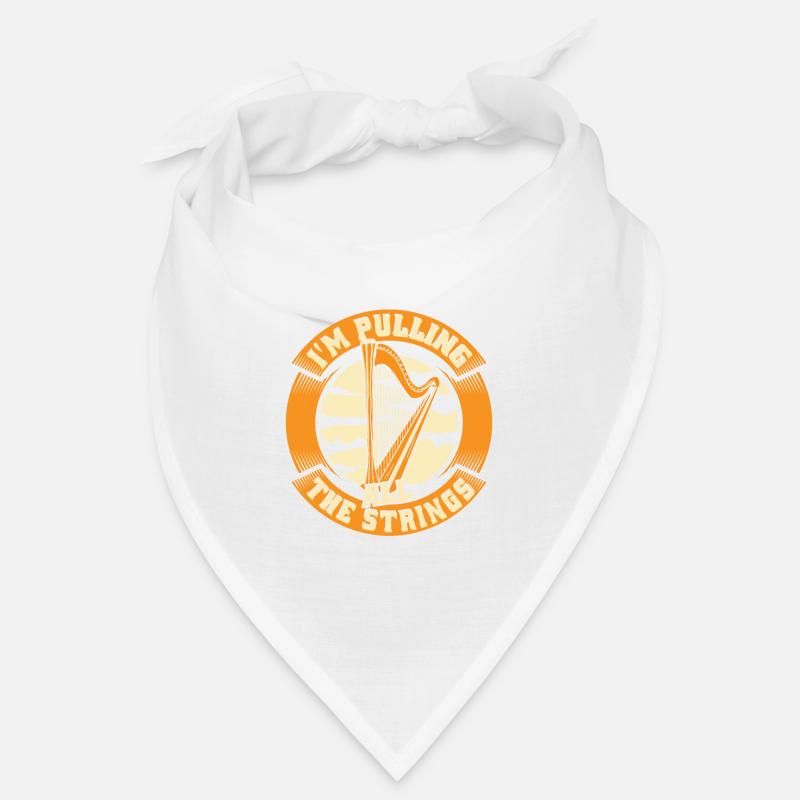 I'm Pulling All The Strings Harp Concert Harp Bandana
