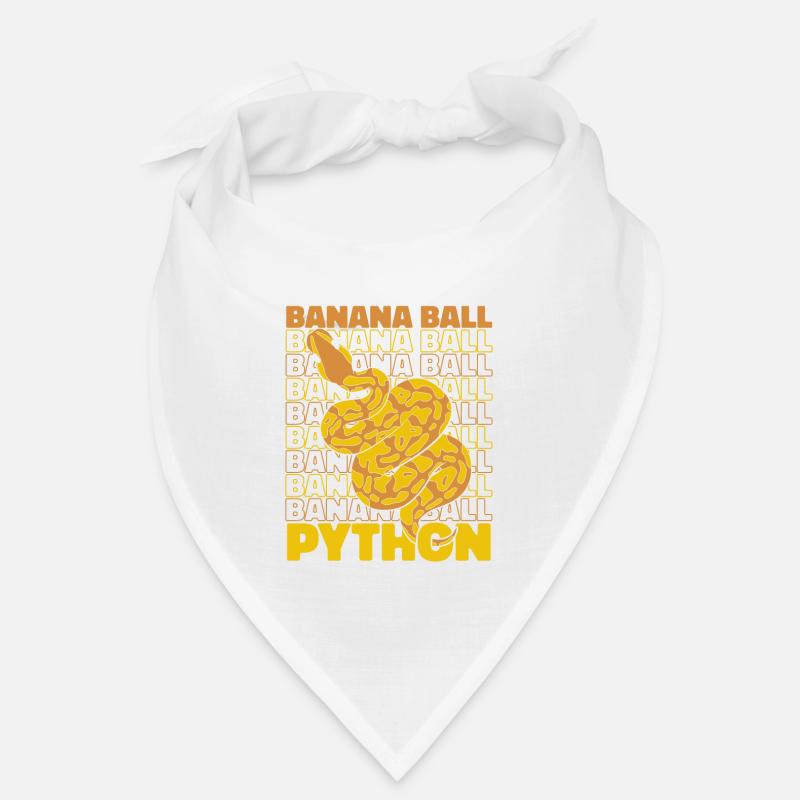 Boule de banane Python Serpent Python Boule de banane Bandana