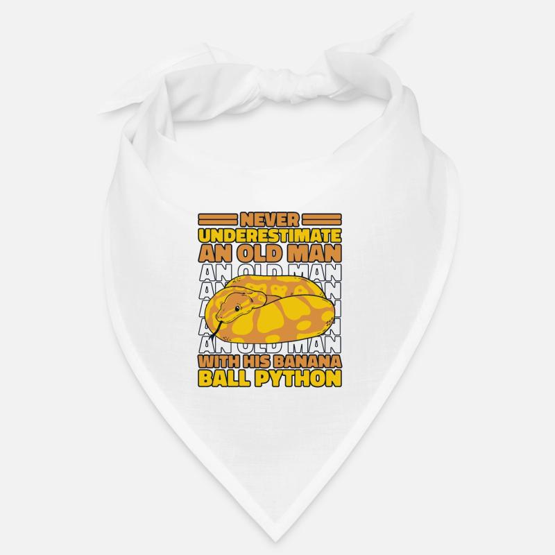 Ne sous-estimez jamais Old Man Python Banana Ball Bandana