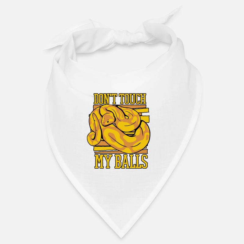 Don't Touch My Balls Snake Python Banana Ball Bandana