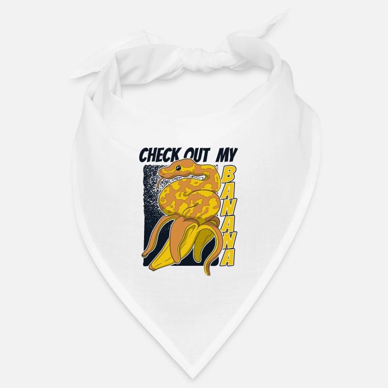 Check Out My Banana Python Schlange Banana Ball Bandana