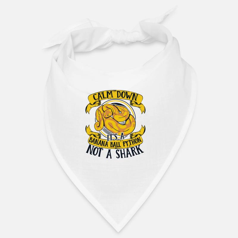 Calmez-vous, ce n’est pas une boule de banane de python de requin Bandana