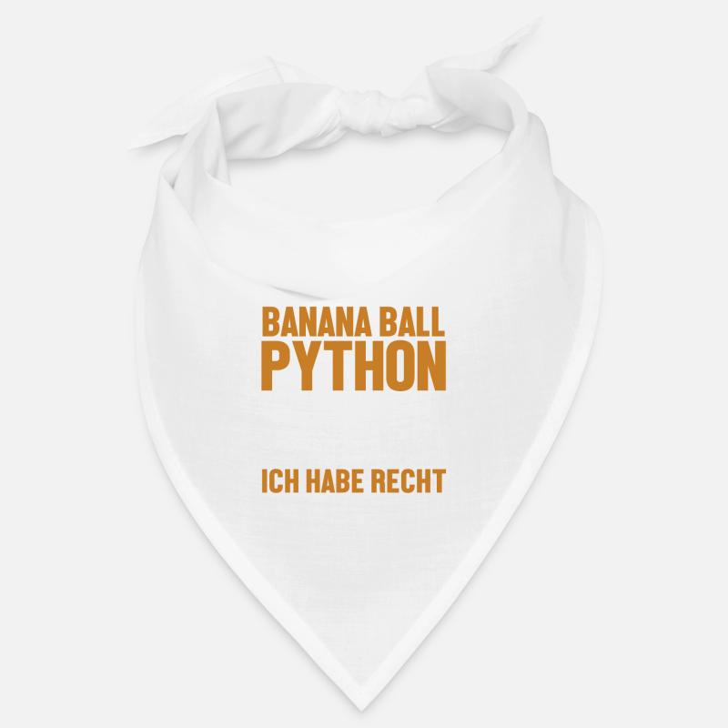 Banana Ball Python hat immer Recht Python Banana Bandana