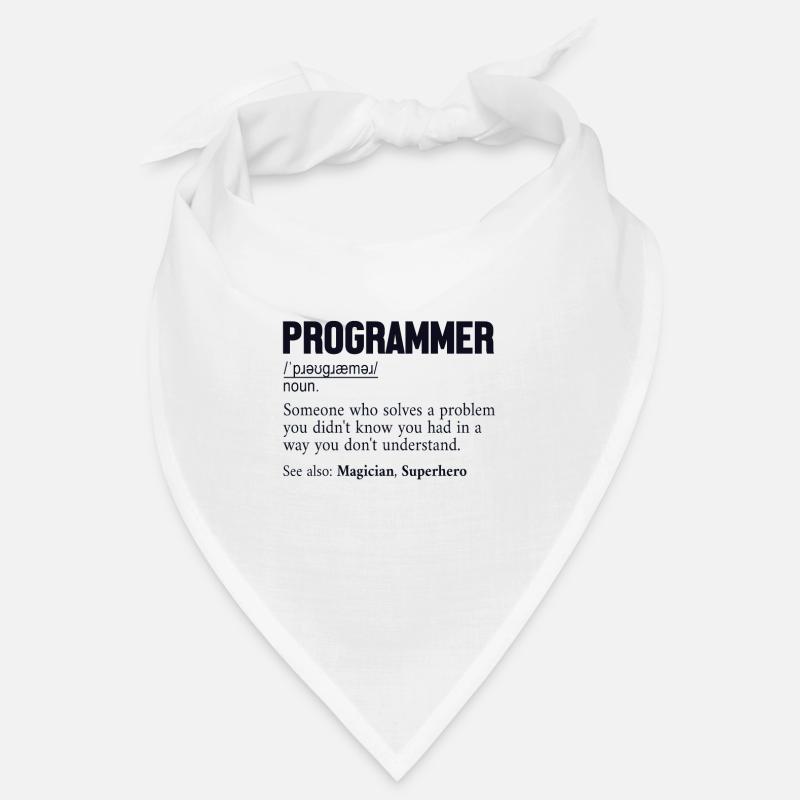Programmer Definition Softwareentwickler Coder Bandana