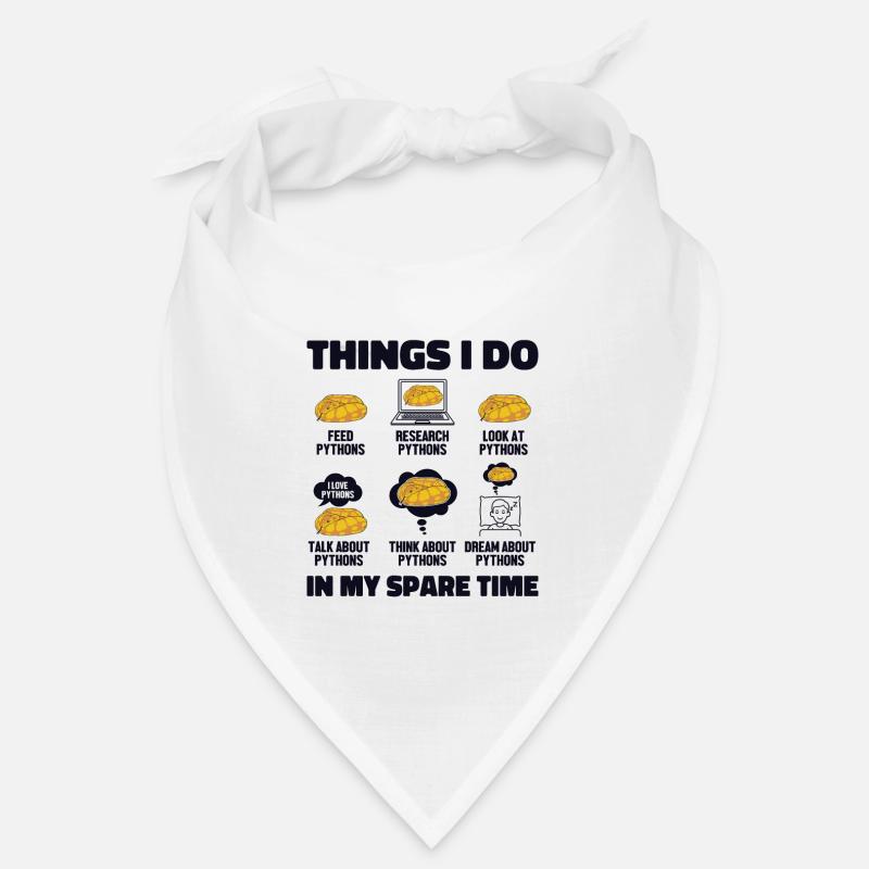 Things I Do In My Spare Time Python Banana Ball Bandana