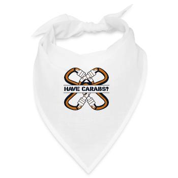 Have Carabs Bouldern Sportklettern Speedklettern - Bandana - Weiß - Vorne