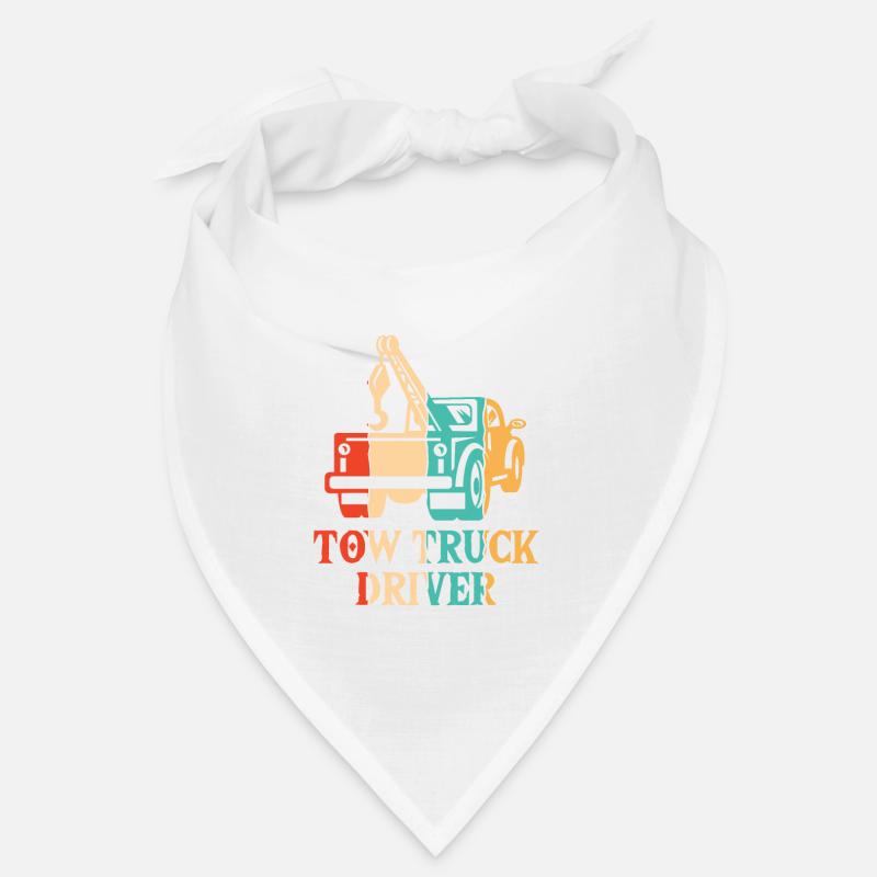Retro Abschleppfahrzeug Abschlepper Fahrer Bandana