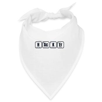 Hacker Periodic Table Of Elements Phishing - Bandana - Weiß - Vorne