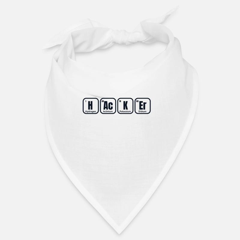 Hacker Tableau périodique des éléments Phishing Bandana