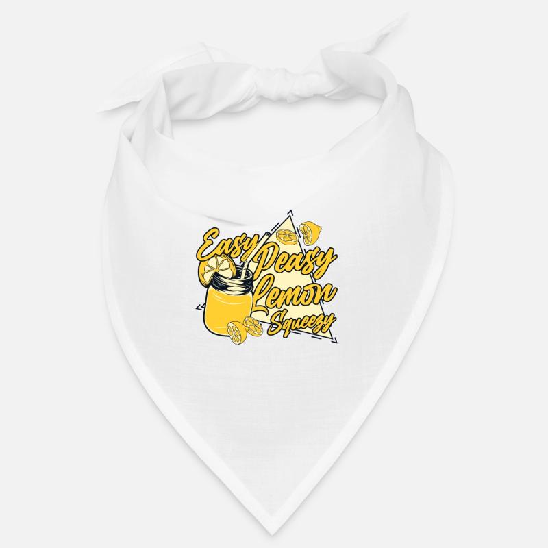 Easy Peasy Lemon Squeezy Lemonade Lover Bandana