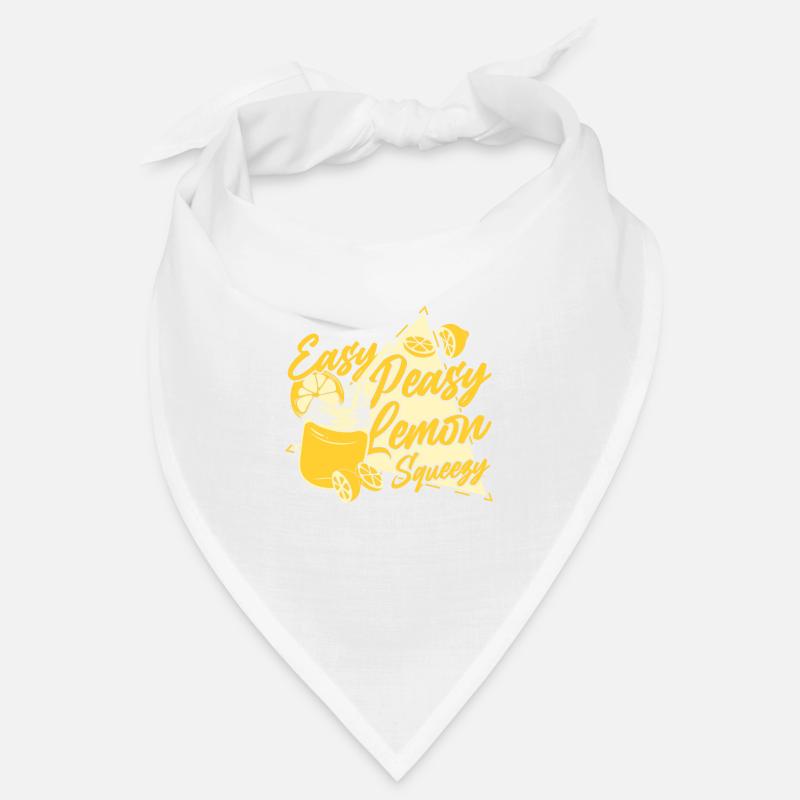 Easy Peasy Lemon Squeezy Lemonade Lover Bandana