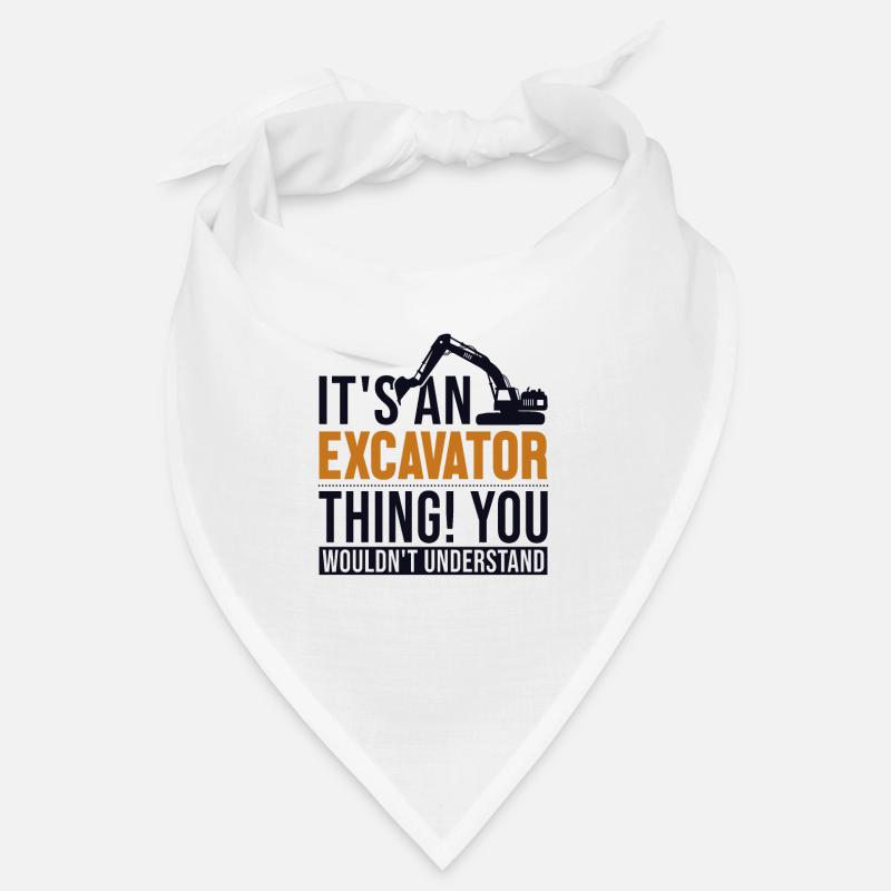 It's a Excavator Thing Excavator Seilbagger Bandana