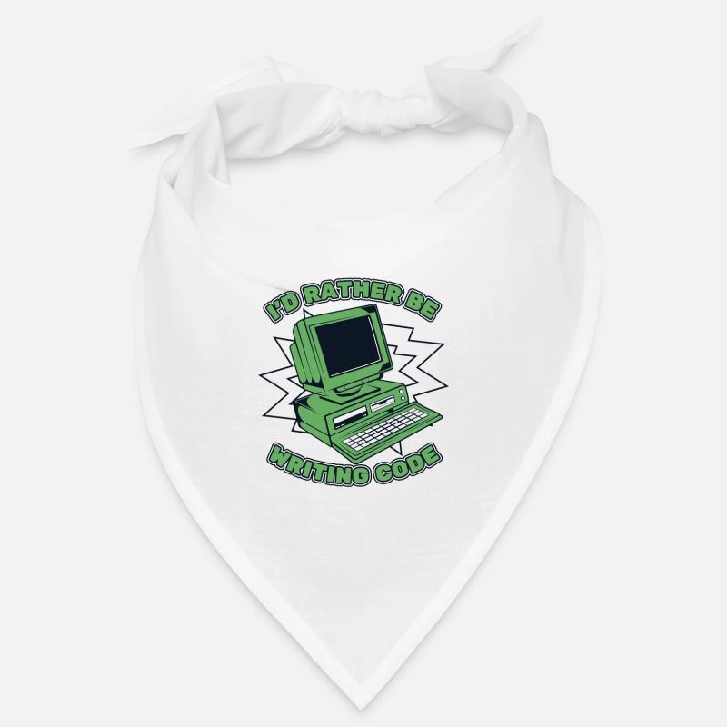 I'd Rather Be Writing Code Developer Coder Bandana