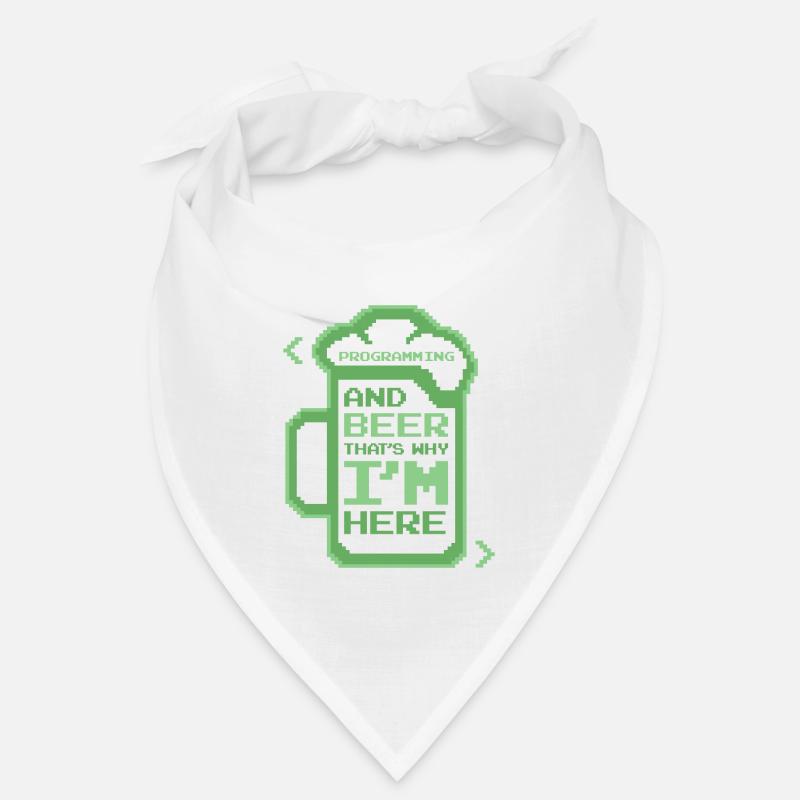 Programmation et bière C’est pourquoi je suis ici Codeur Bandana