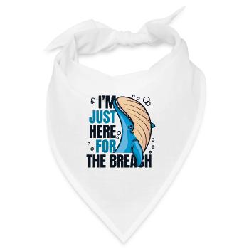 Nur hier für den Bruch Blauer Beluga Cetacea - Bandana - Weiß - Vorne