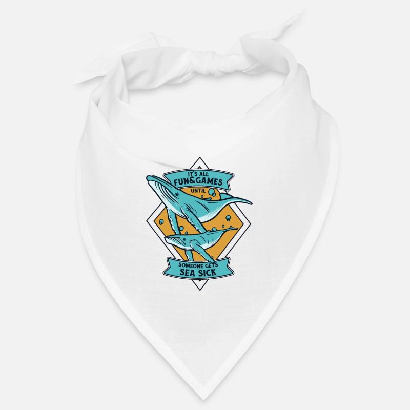 Jusqu’à ce que quelqu’un attrape le mal de mer Cetacea Cachalot Bandana