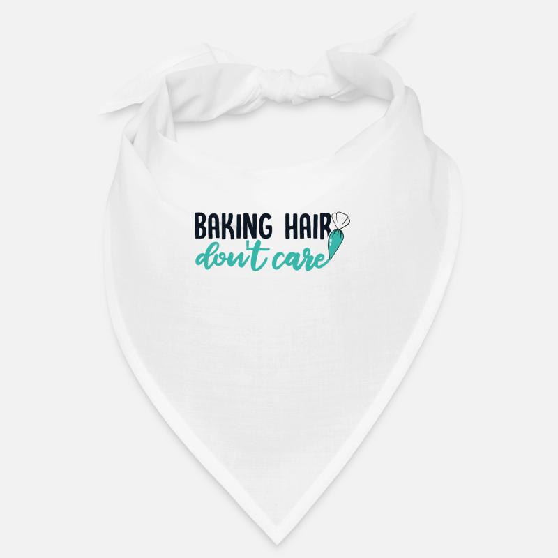 Baking Hair Don't Care Bakery Pastry Chef Bandana