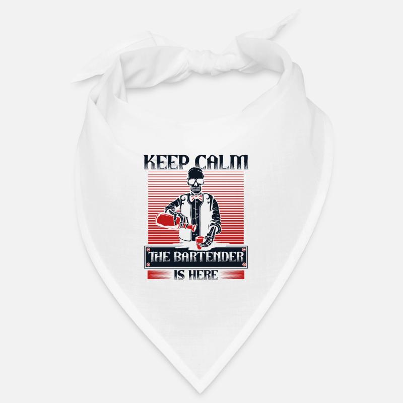 Keep Calm The Bartender Is Here Mixologist Bandana