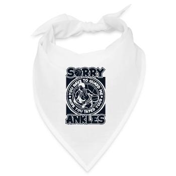 Sorry You Have To Guard Me Basketballer Basketball - Bandana - Weiß - Vorne