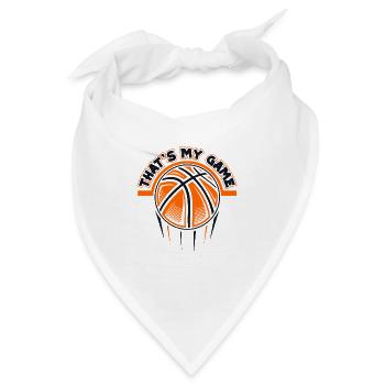 That's My Game Basketballkorb Basketballspieler - Bandana - Weiß - Vorne