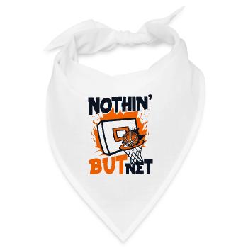 Nothing But Net Basketballer Basketballkorb - Bandana - Weiß - Vorne