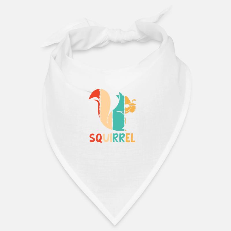 Écureuil gris rétro Fox Squirrel Bandana