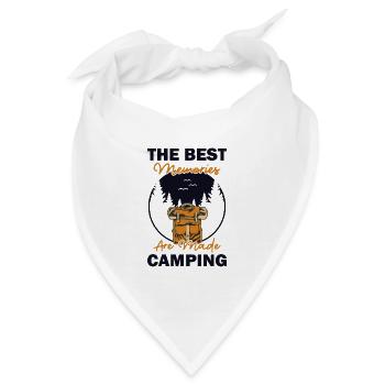Best Memories are made Camping Campingplatz - Bandana - Weiß - Vorne