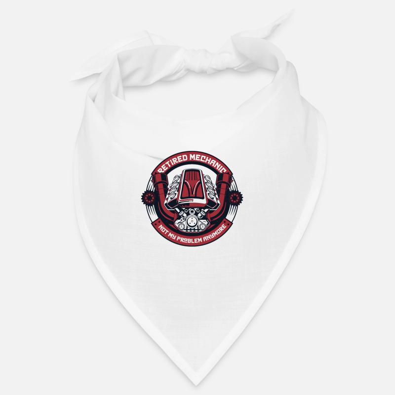 Retired Mechanic Not My Problem Anymore Kfz Bandana