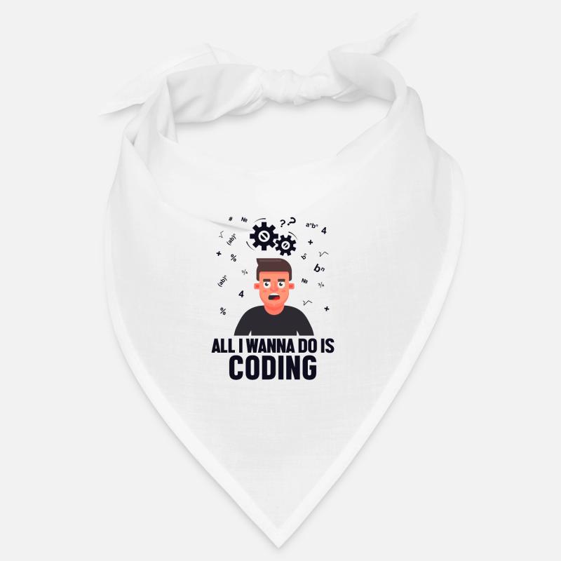 All I Wanna Do is Coding Developer Coder Bandana