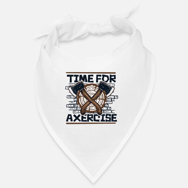 Time For Axercise Axe Throwing Game Competition Bandana
