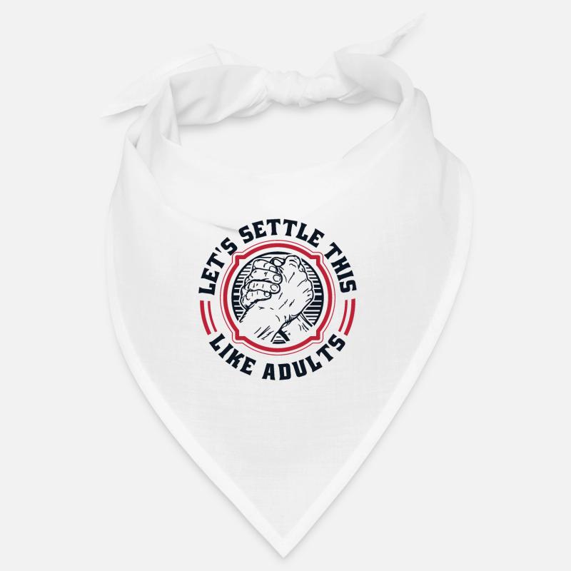Let's Settle This Like Adults Exercise Trainer Bandana