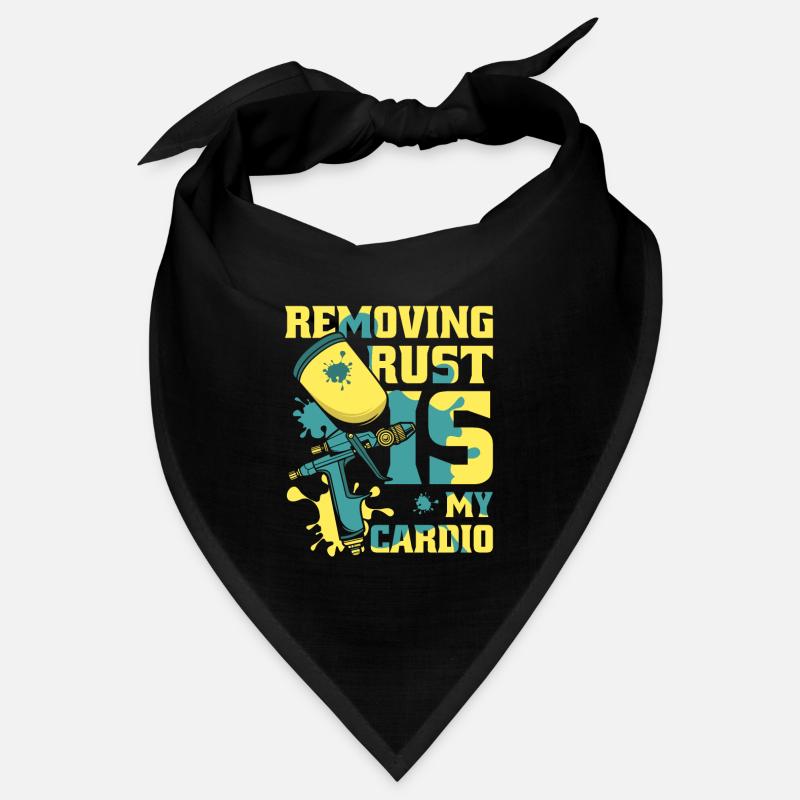 Removing Rust Is My Cardio Vehicle Car Spray Car Bandana