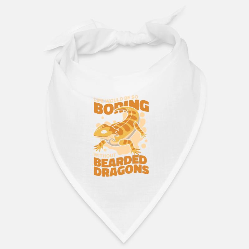 La vie serait ennuyeuse sans Pogona Lizard Bandana