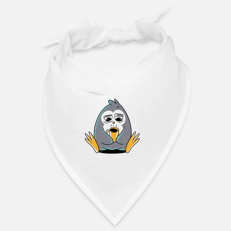 Not Ready For Another Day At Work Kaiserpinguin - Bandana - Weiß