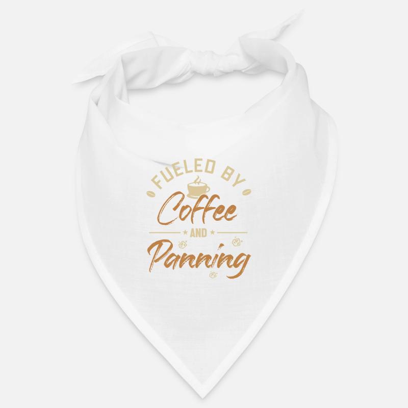Alimenté par le café et le miner de prospection à la casserole Bandana