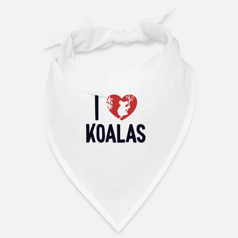 I love Koalas Koalabear Eucalyptus Lover Koala Bandana