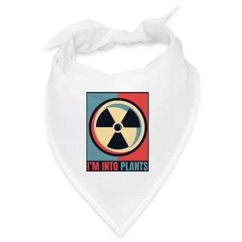 Ich interessiere mich für Anlagen, Energie, Uran, Betreiber, Kernenergie - Bandana - Weiß - Vorne