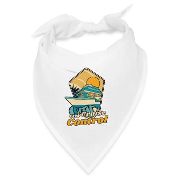 Auf Cruise Control Cruise Ship Cruising Crew - Bandana - Weiß - Vorne