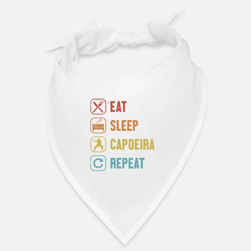 Manger Dormir Capoeira Répéter Capoeirista Ginga Danse Bandana