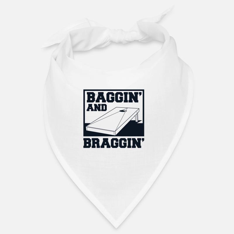 Sacs Et Vantardise Planches Pouf Jeu Cornhole Bandana