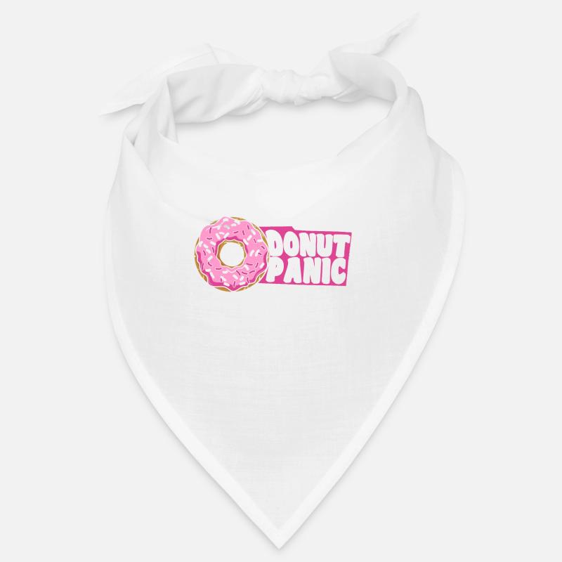 Donut Panic Doughnut Glazed Maker Lover Donut Bandana