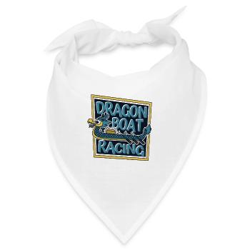 Drachenboot-Rennteam Paddler Trommler Liebhaber - Bandana - Weiß - Vorne
