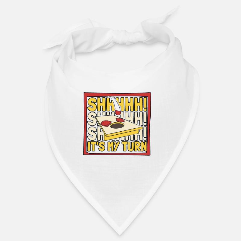 Psst, ich bin dran Spielbretter Sitzsack Bandana