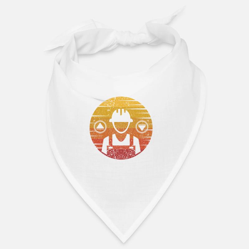 Retro Inspector Technician Repair Elevator Bandana